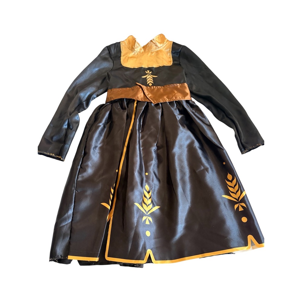 Disney Frozen 2 Anna Costume Dress Little Girls Size 4-6X